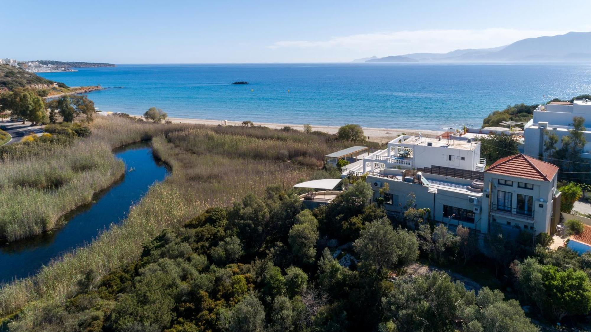 Coastal Dream Beachview Jacuzzi& Sauna Amoudara  Buitenkant foto