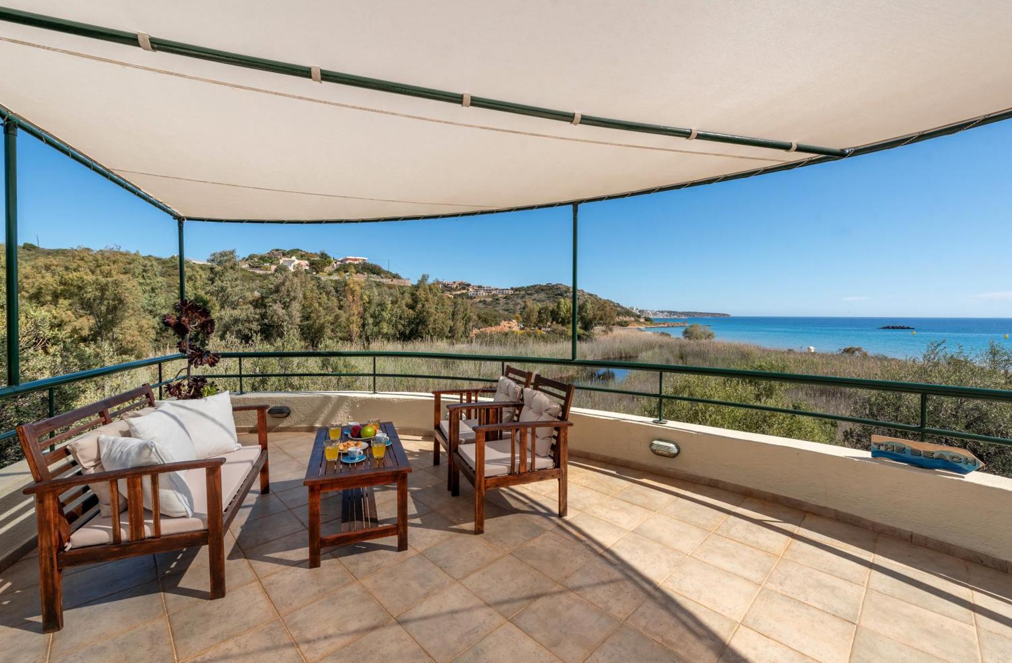 Coastal Dream Beachview Jacuzzi& Sauna Amoudara  Buitenkant foto