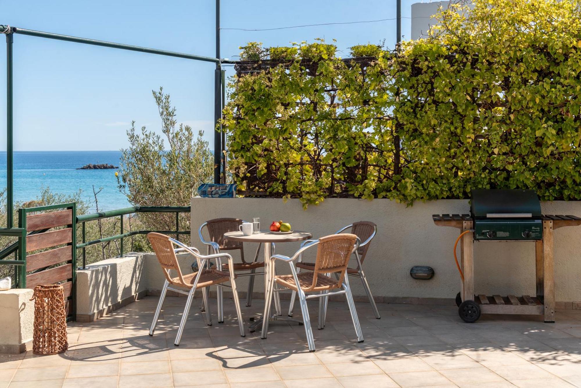Coastal Dream Beachview Jacuzzi& Sauna Amoudara  Buitenkant foto