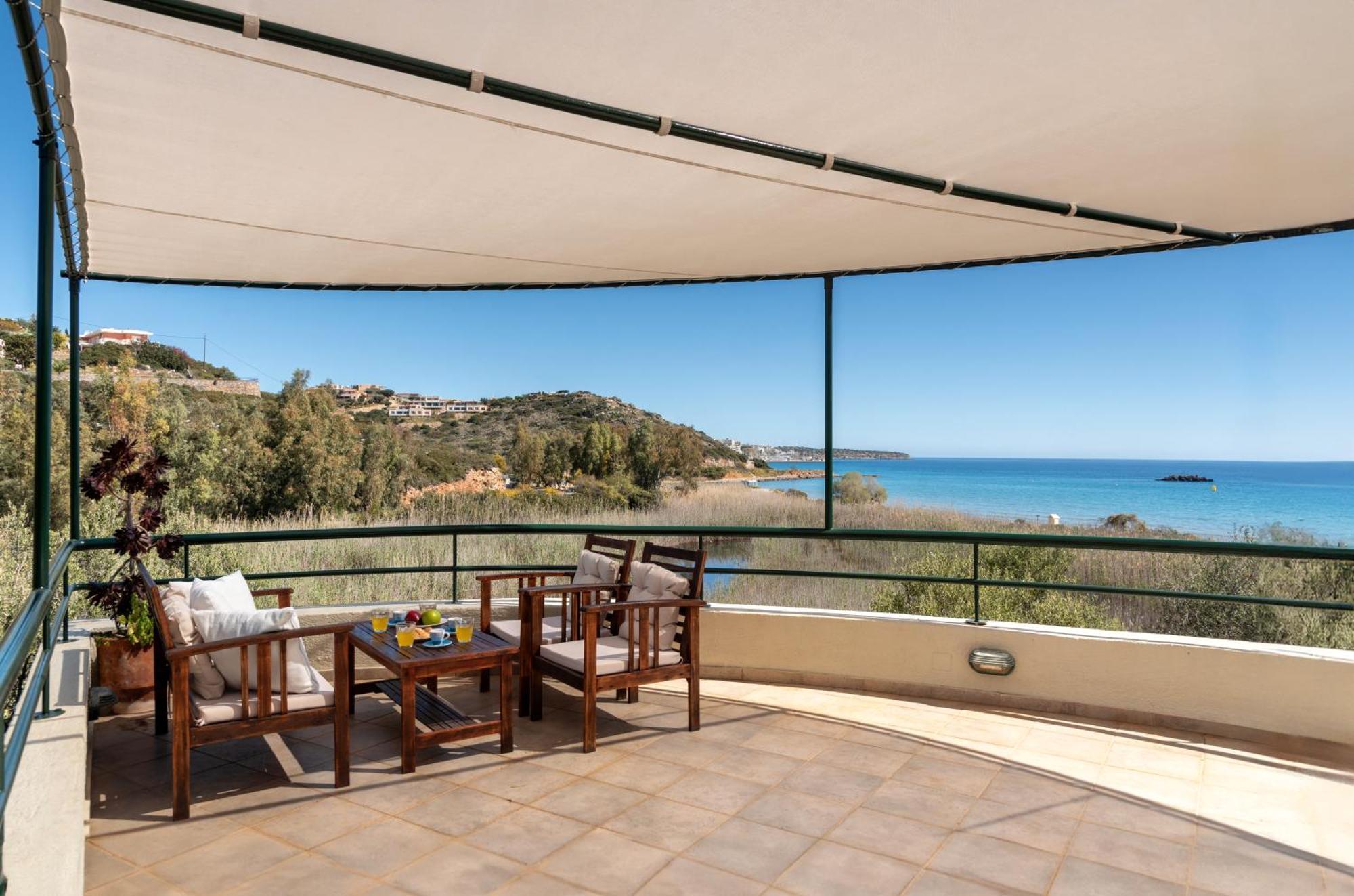 Coastal Dream Beachview Jacuzzi& Sauna Amoudara  Buitenkant foto
