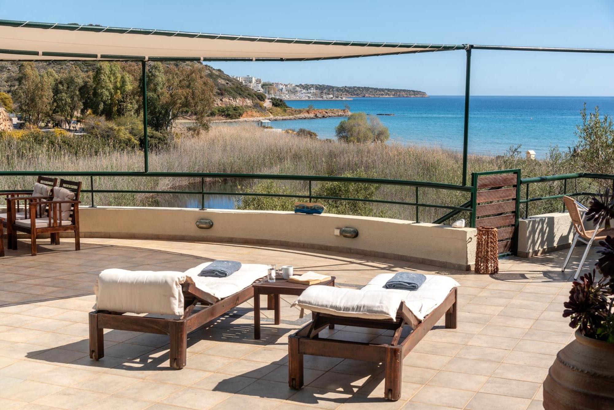 Coastal Dream Beachview Jacuzzi& Sauna Amoudara  Buitenkant foto