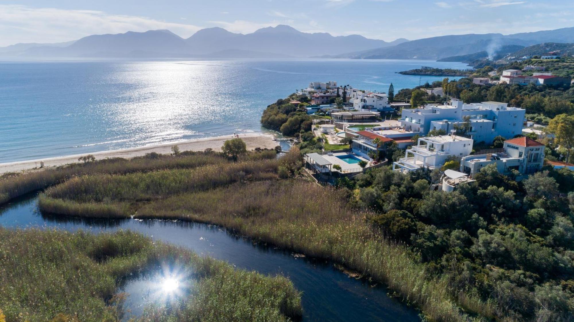 Coastal Dream Beachview Jacuzzi& Sauna Amoudara  Buitenkant foto