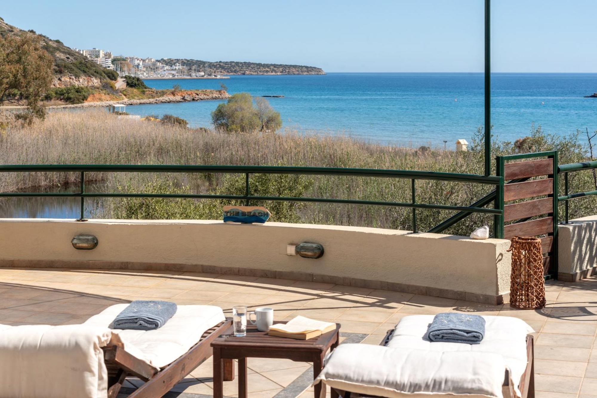 Coastal Dream Beachview Jacuzzi& Sauna Amoudara  Buitenkant foto