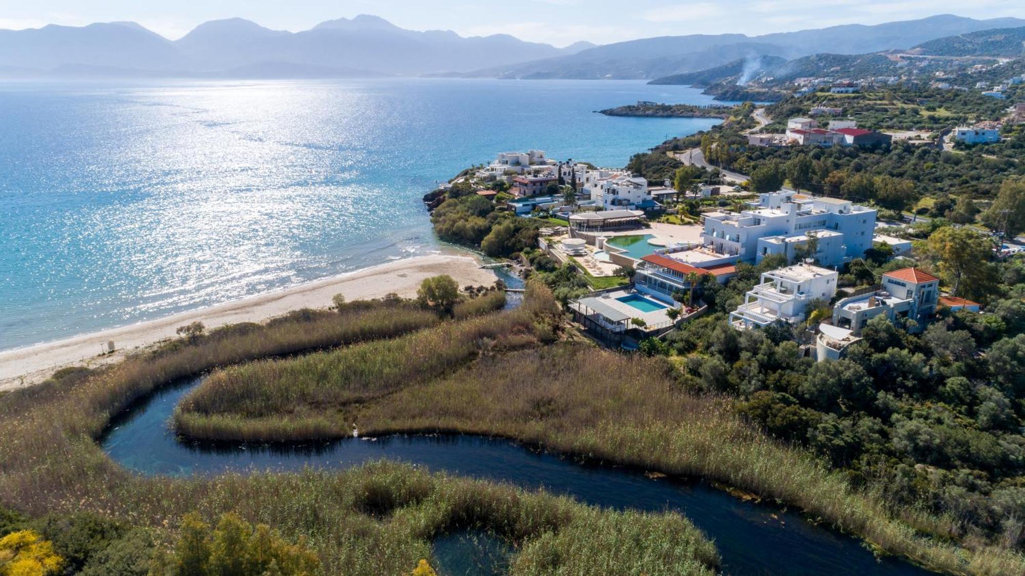 Coastal Dream Beachview Jacuzzi& Sauna Amoudara  Buitenkant foto