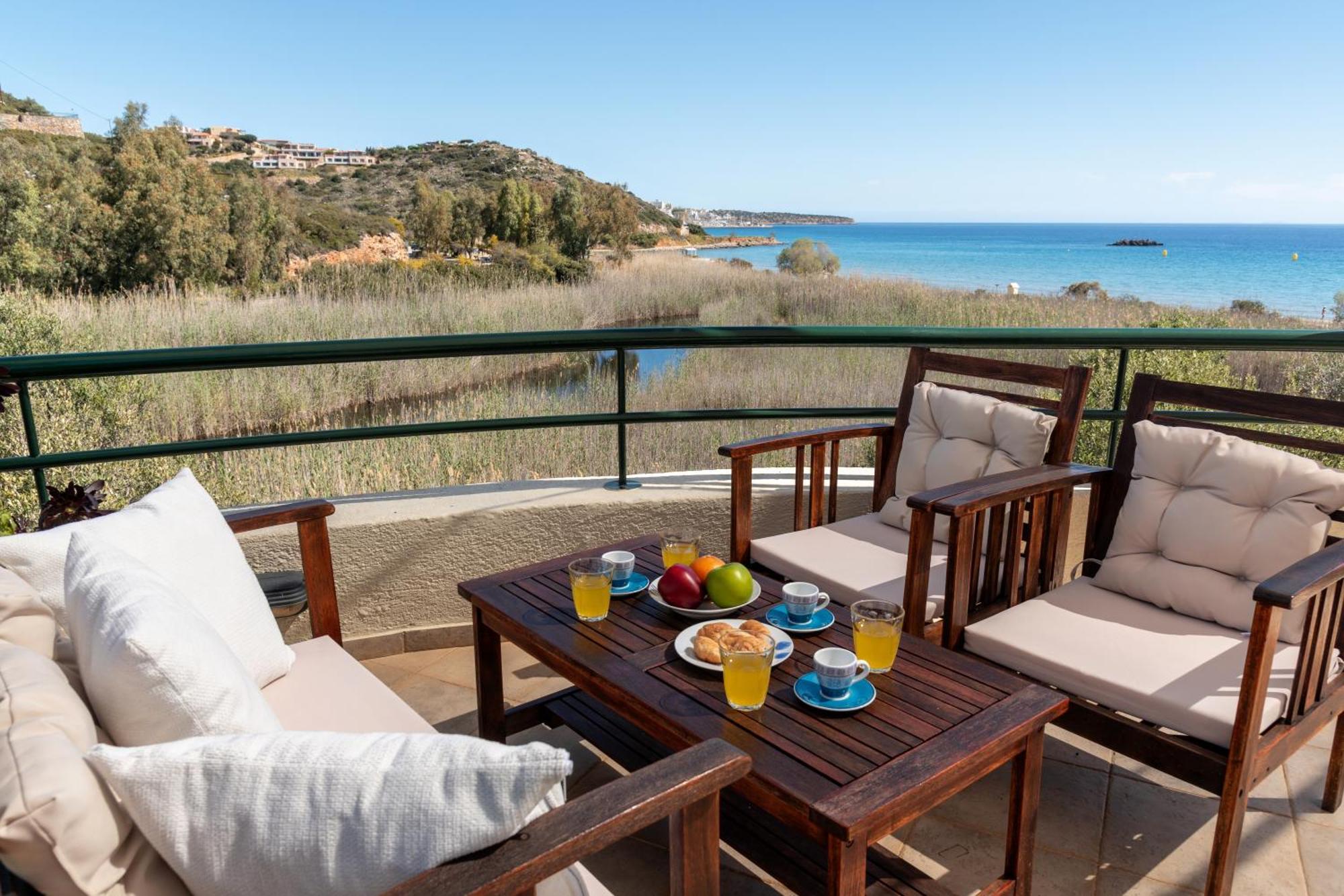 Coastal Dream Beachview Jacuzzi& Sauna Amoudara  Buitenkant foto