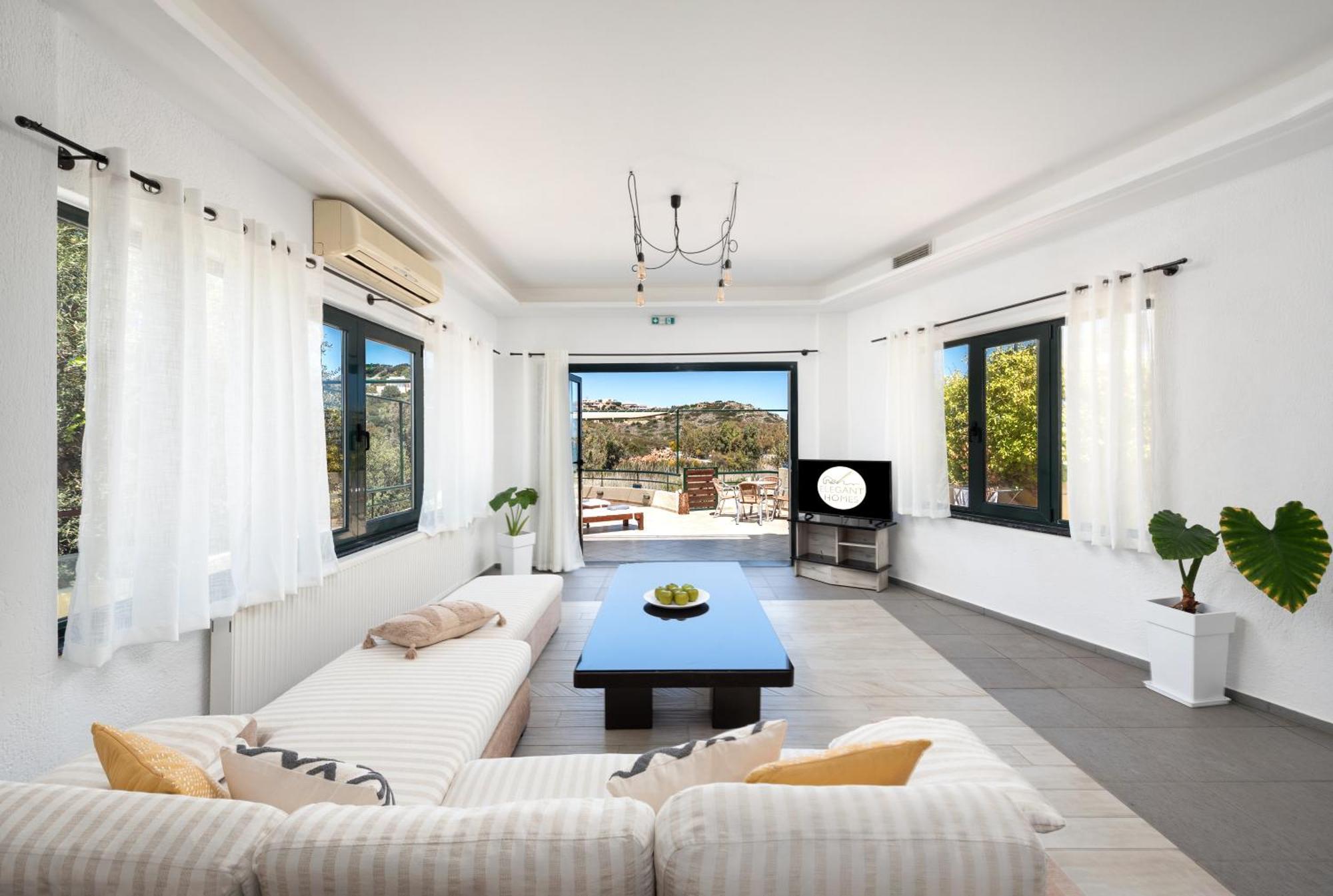 Coastal Dream Beachview Jacuzzi& Sauna Amoudara  Buitenkant foto